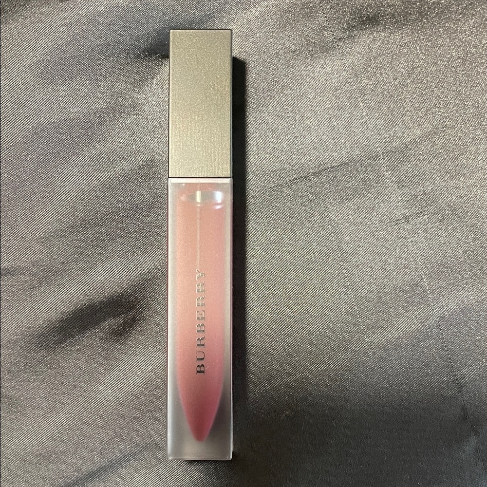 Burberry lip gloss is “oxblood”
